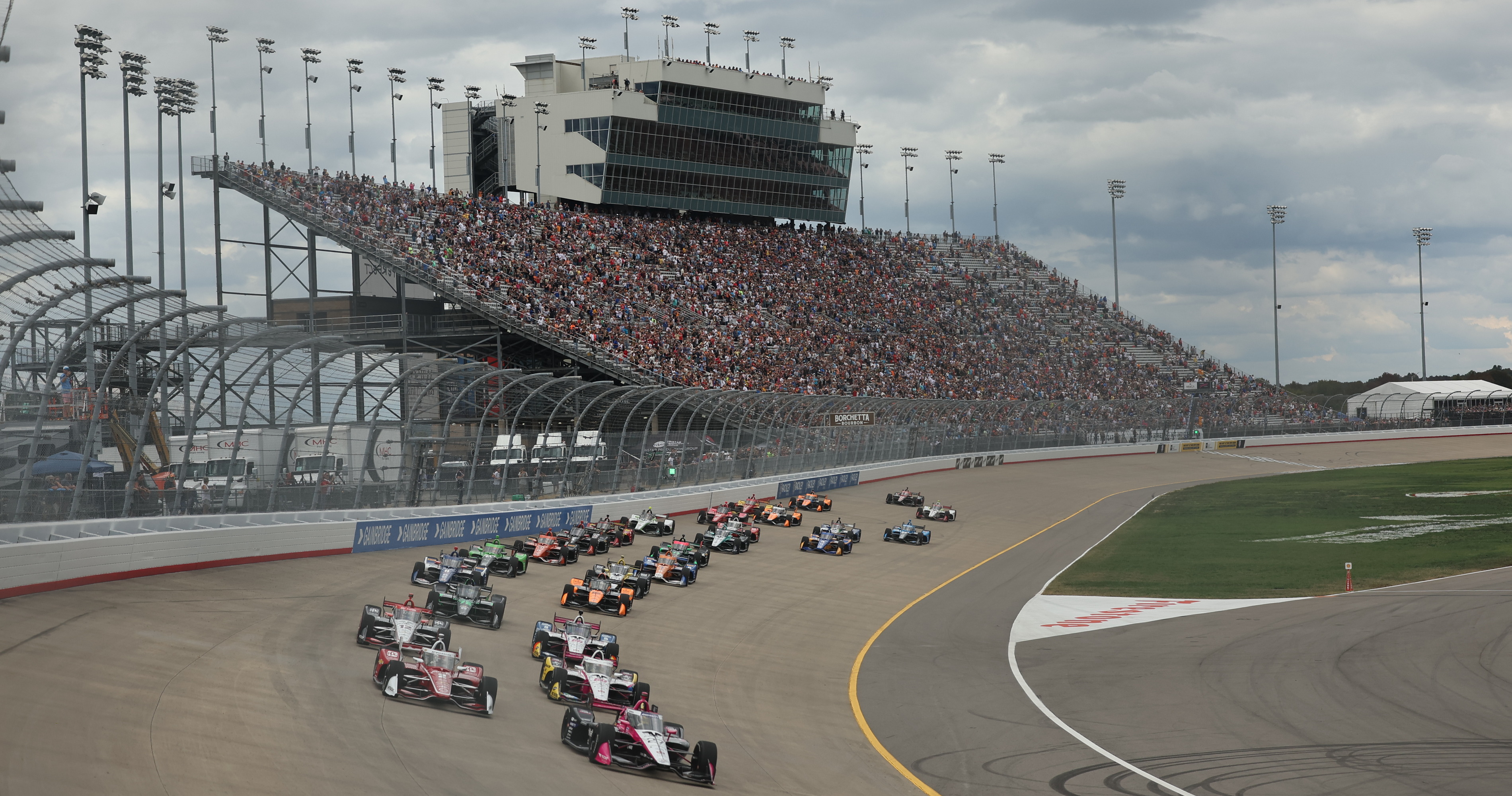 The field at the Big Machine Music City Grand Prix